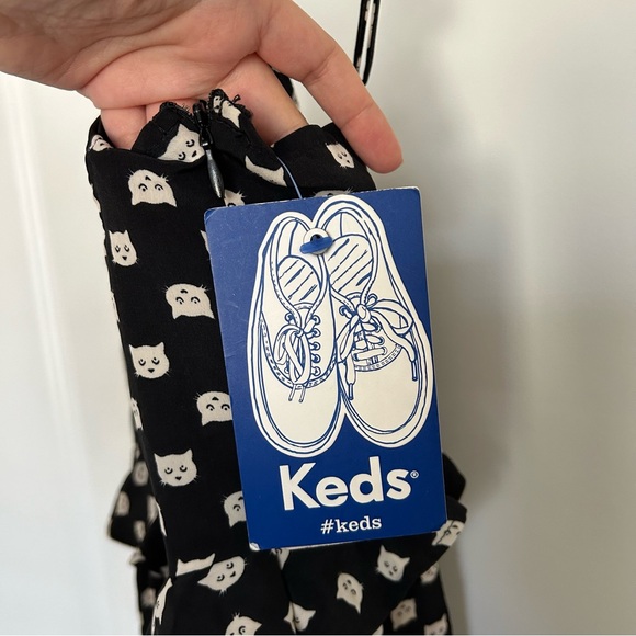 NWT Keds Back To Class Cat Polka Dot Dress - Picture 5 of 14